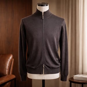 GRAN SASSO Vintage Merino Full Zip