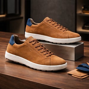 GEOX Spherica Tan Sneakers