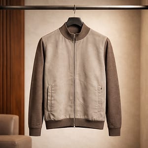 THOMAS MAINE Faux Suede Hybrid Jacket