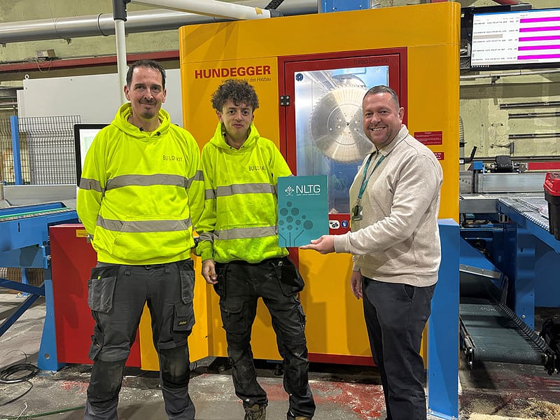 bobby fallows receiving his certificate from NLTGsm