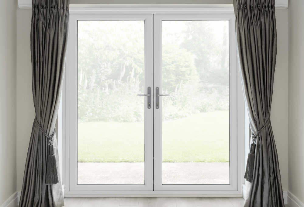white french doors