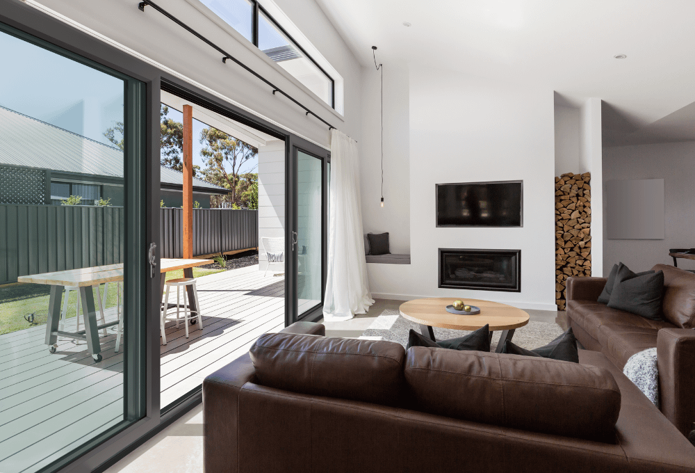 syncro sliding patio door anthracite