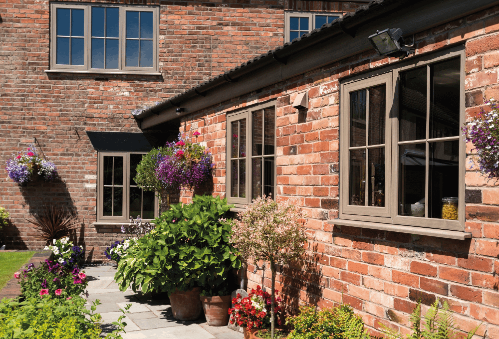 Modus Window Flush Sash Anteak External
