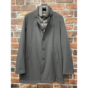 DUNO Waterproof Down Coat In Sage