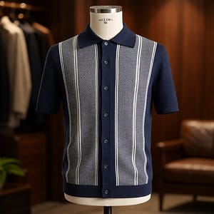 SAND COPENHAGEN Button Thru Polo