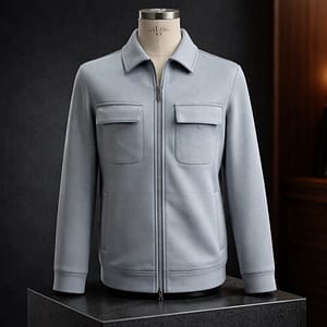 THOMAS MAINE Sweat Jacket In Sky