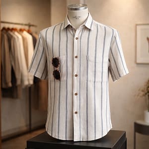 RODD & GUNN Knitted Striped Shirt
