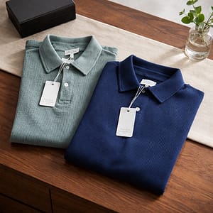 HARTFORD Waffle Knit Polo
