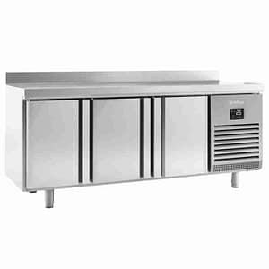 Triple Door Refrigerated Counter With Upstand