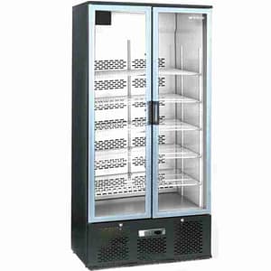 Upright Double Hinged Glass Door Bottle Cooler