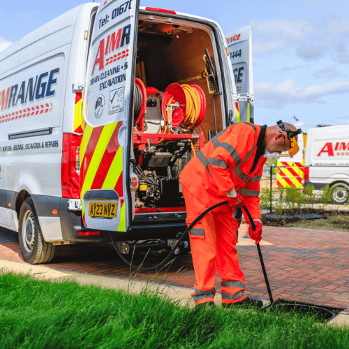 High pressure water jetting