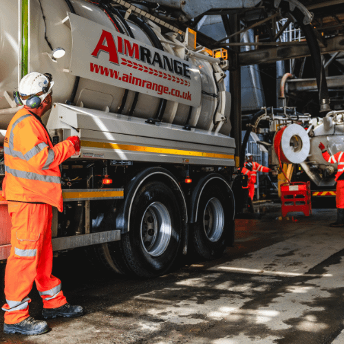 Tankering and waste disposal