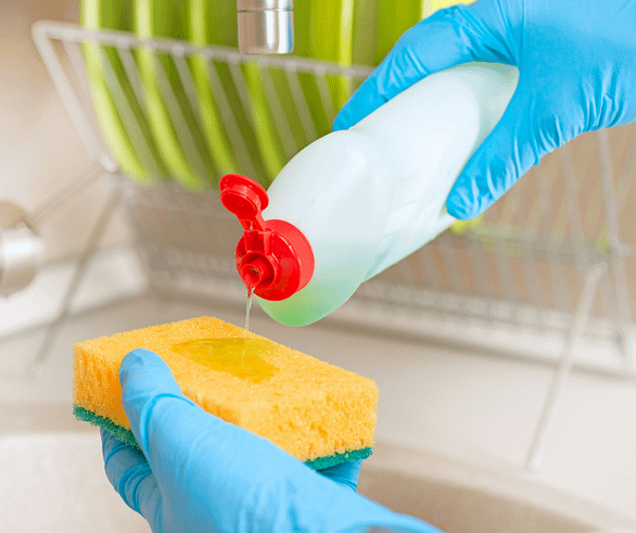 how to unblock a toilet without a plunger - washing up liquid