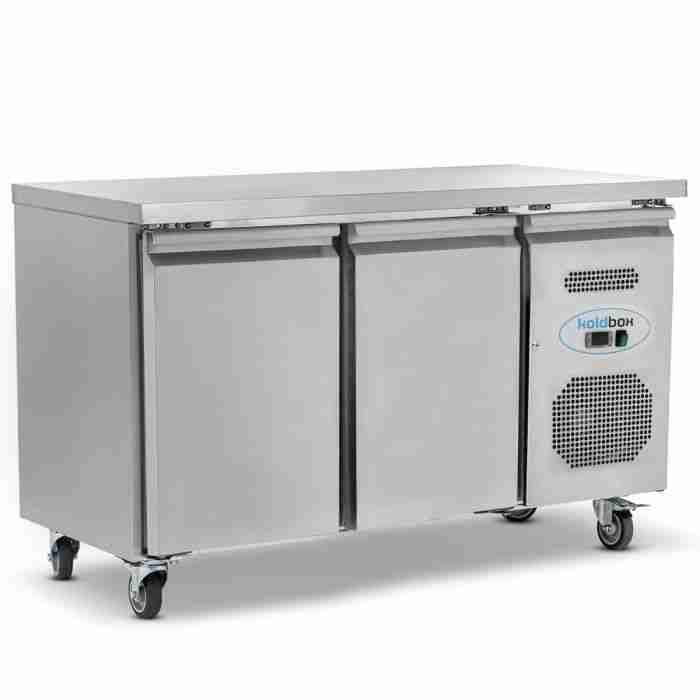 Dual Container Freezer Double Hinged Door Counter Freezer - Coldtech