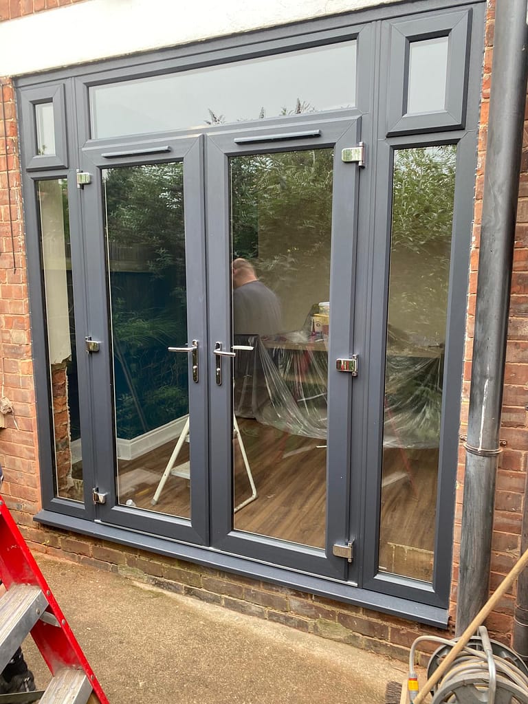anthracite french doors