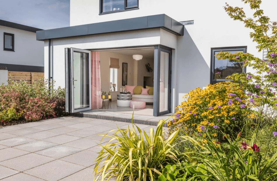 aspect bi-fold doors anthracite grey